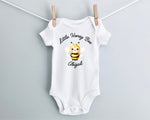 Little Honey Bee Personalized Short Sleeved Baby Suit
